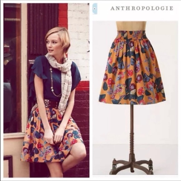 Anthropologie Dresses & Skirts - Anthropologie Nathalie léte Paris floral skirt